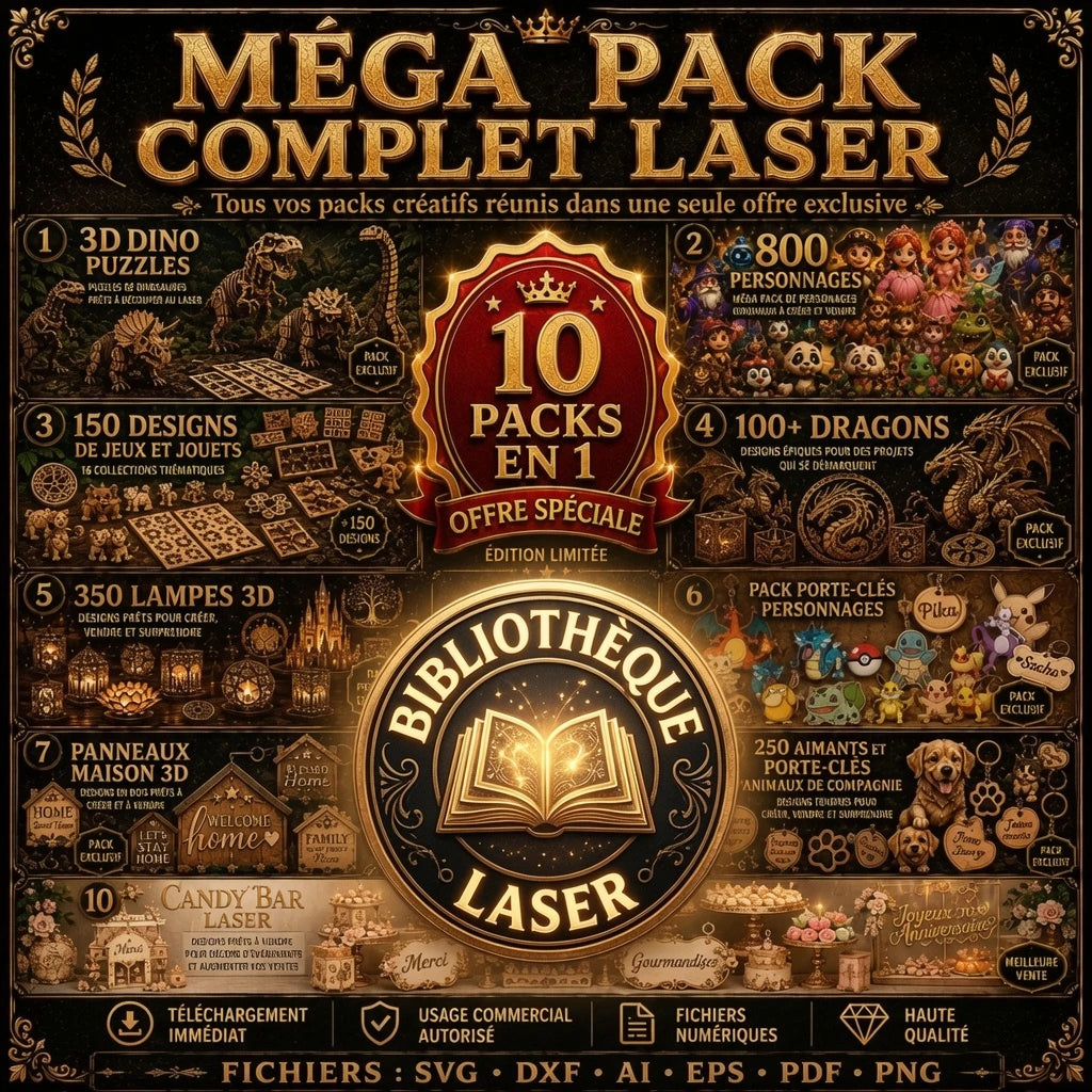 Méga pack complet Laser