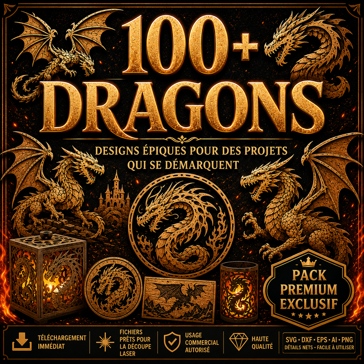 🐉+100 Dragons