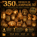💡350 Lampes 3D